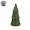 Green Ceramic Christmas Tree Sitter - 8.25"H