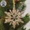 Champagne Sparkle Snowflake Ornament
