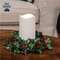 Nostalgic Holly & Berries Candle Ring - 3.5"