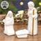 3/Set - White Ceramic Nativity Set