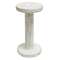 Farmhouse White Spool Candle Holder - 9.5" ;