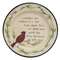 Loved One Cardinal Plate;