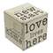 6-Sided Block - Our Happy Place;