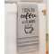 Run on Coffee and Cuss Words Dish Towel -29414;