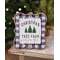 {[en]:Christmas Tree Farm Buffalo Check Easel -