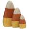 Wooden Candy Corn, Set of 3 - # 34360