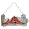 Winter Farm Scene Ornament;